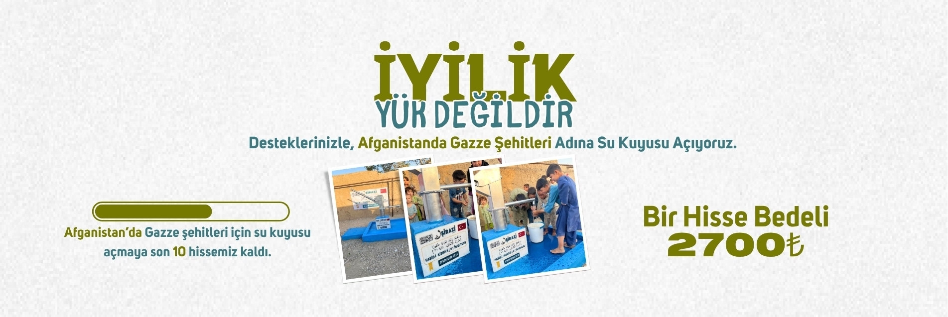 AFGANİSTAN SU KUYUSU